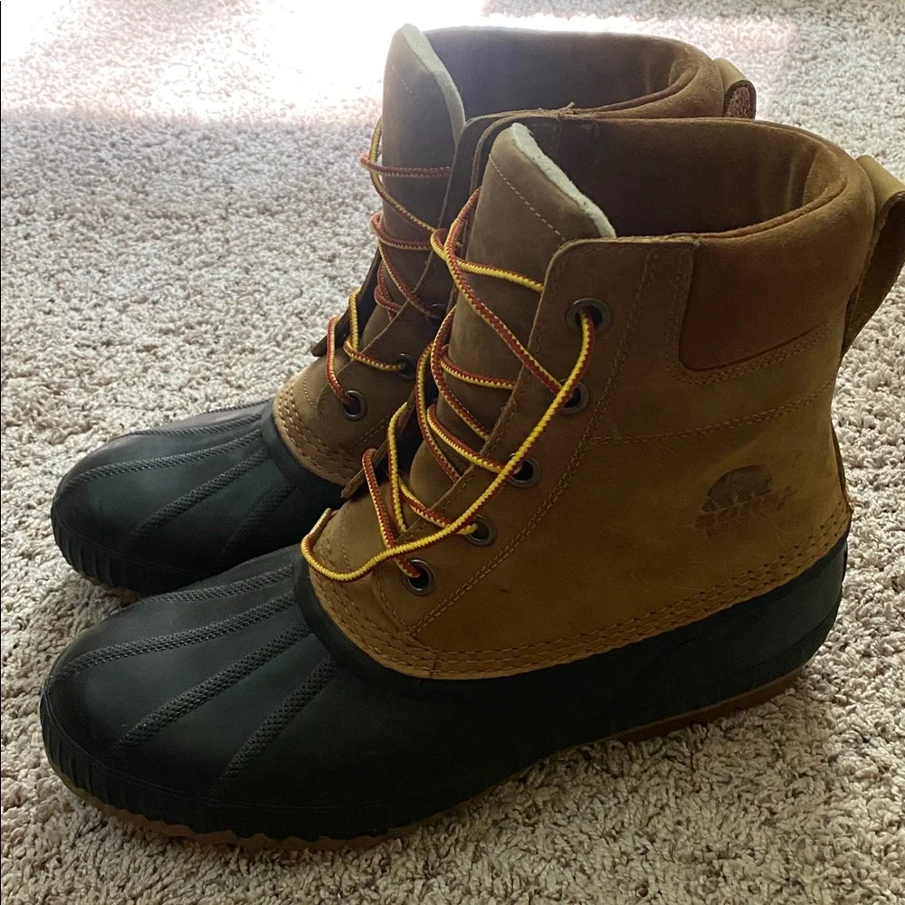 Mens Sorel Cheyenne Duck Boots size 12 - Picture 6 of 8